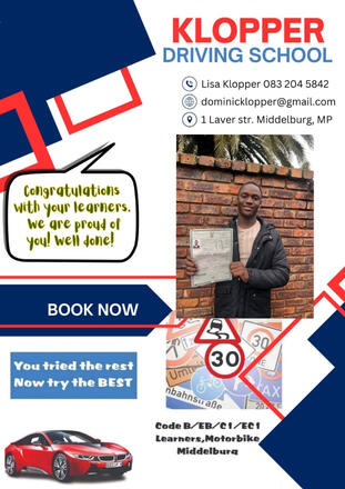 Success Stories From Klopper Driving School