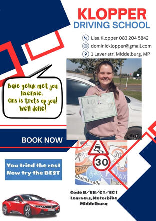 Success Stories From Klopper Driving School