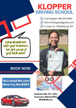 Success Stories From Klopper Driving School